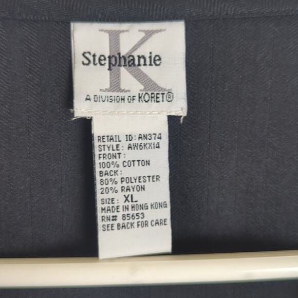 Vintage Velvet Embroidered Patchwork Holiday Vest Women's Size Extra Large - Picture 2 of 8